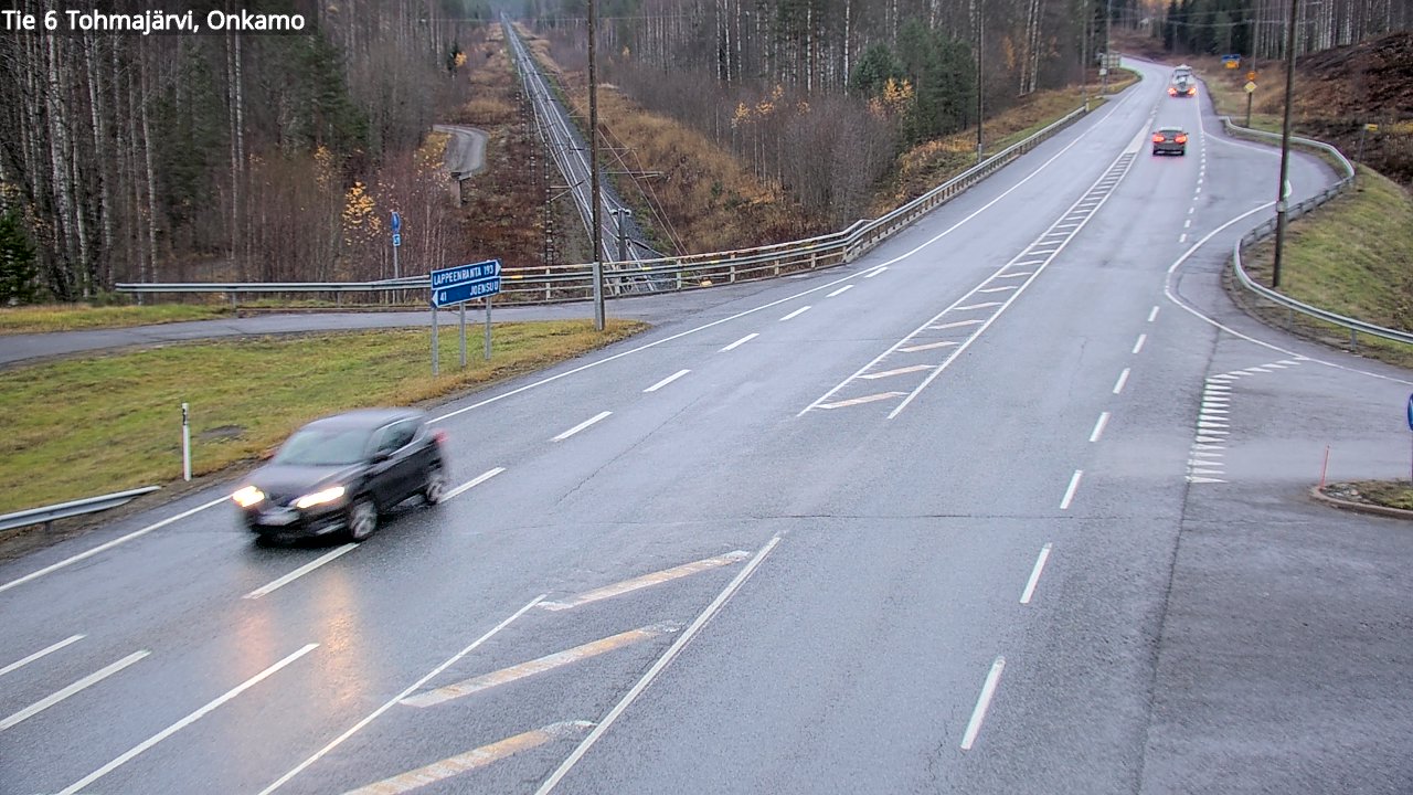 Kelikamerat Kuva Tie 6 Tohmajärvi, Onkamo, Tohmajärvi, Pohjois-Karjala
