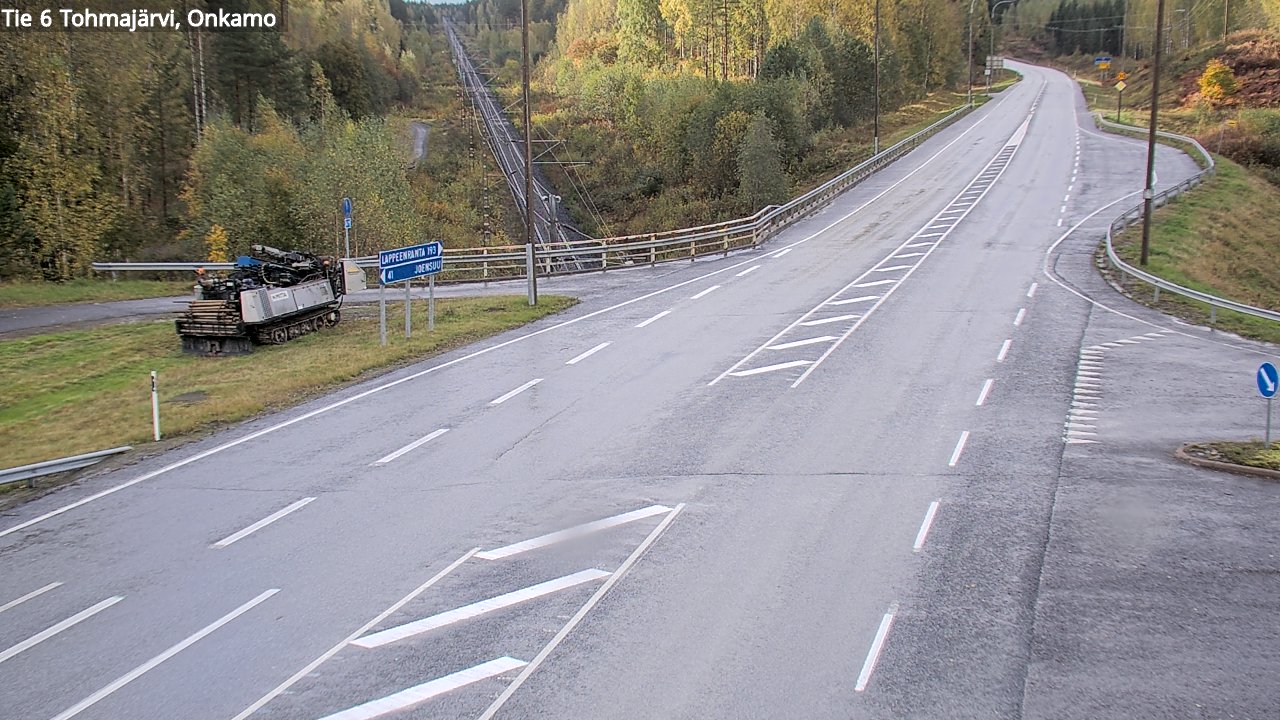 Kelikamerat Kuva Tie 6 Tohmajärvi, Onkamo, Tohmajärvi, Pohjois-Karjala