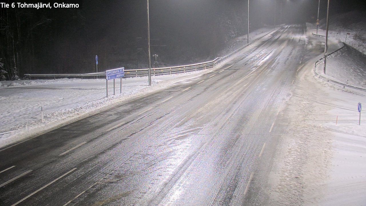 Weather Camera Image Road 6 Tohmajärvi, Onkamo, Tohmajärvi, Pohjois-Karjala