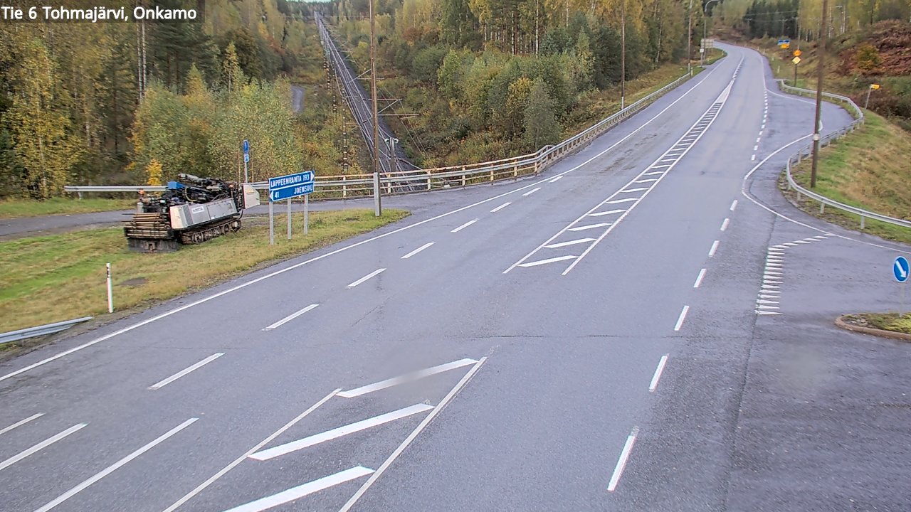 Kelikamerat Kuva Tie 6 Tohmajärvi, Onkamo, Tohmajärvi, Pohjois-Karjala
