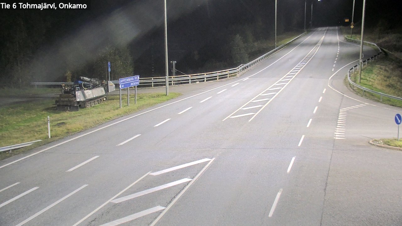 Weather Camera Image Road 6 Tohmajärvi, Onkamo, Tohmajärvi, Pohjois-Karjala