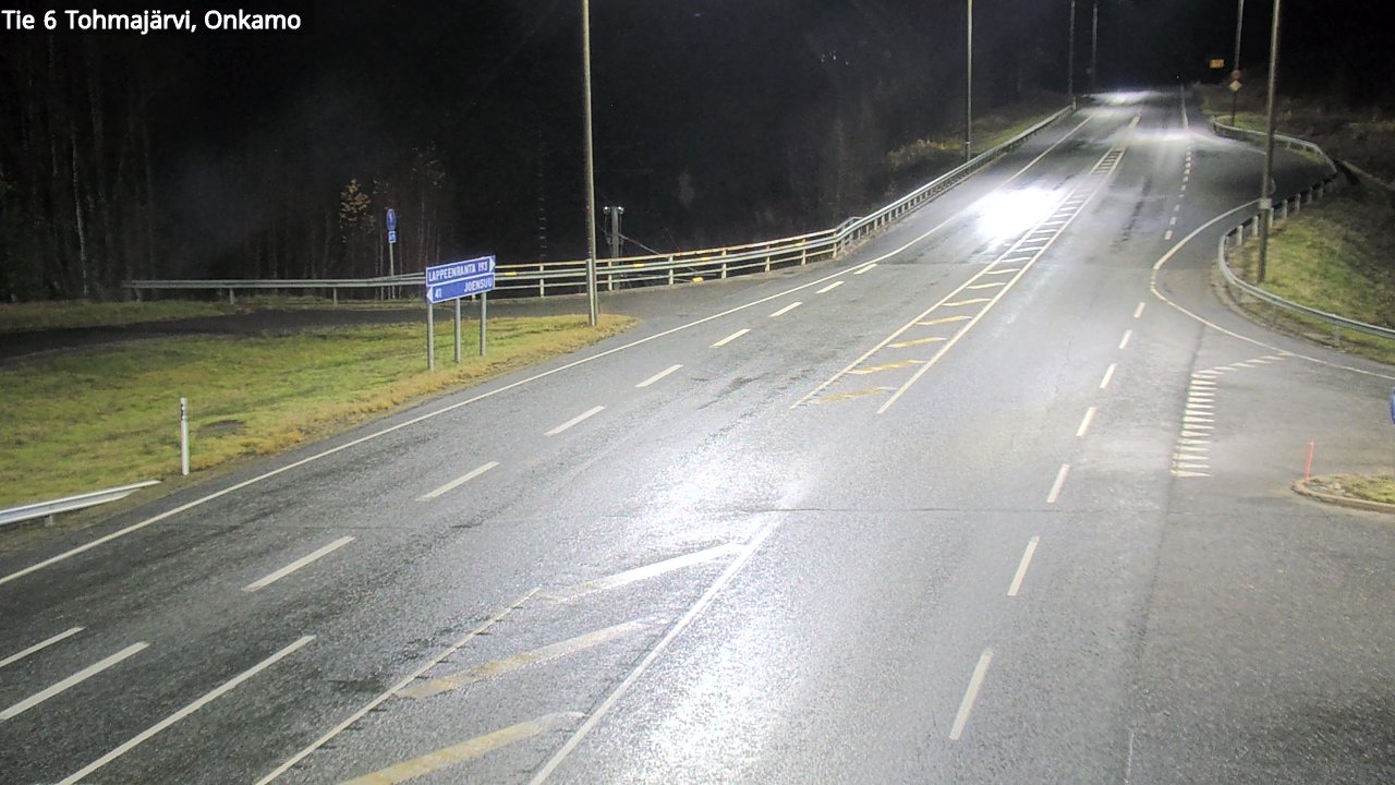 Kelikamerat Kuva Tie 6 Tohmajärvi, Onkamo, Tohmajärvi, Pohjois-Karjala