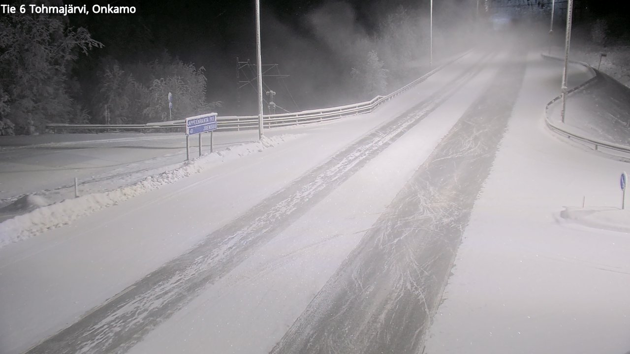 Kelikamerat Kuva Tie 6 Tohmajärvi, Onkamo, Tohmajärvi, Pohjois-Karjala