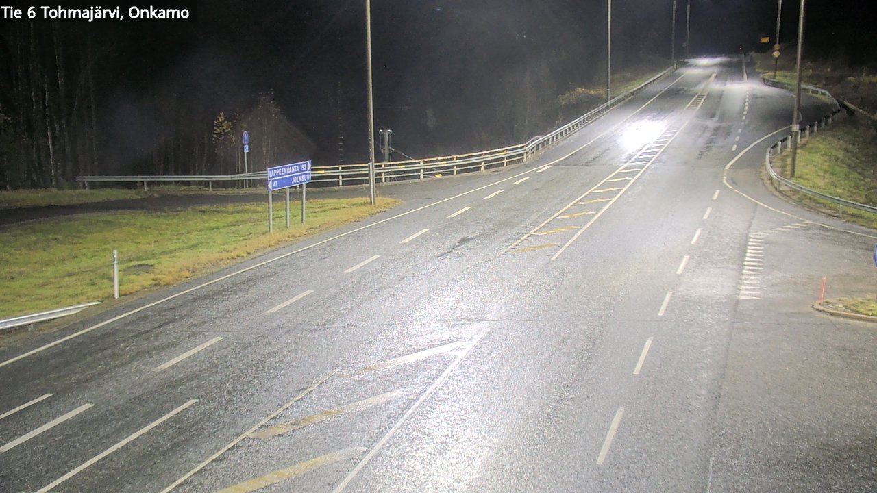 Kelikamerat Kuva Tie 6 Tohmajärvi, Onkamo, Tohmajärvi, Pohjois-Karjala