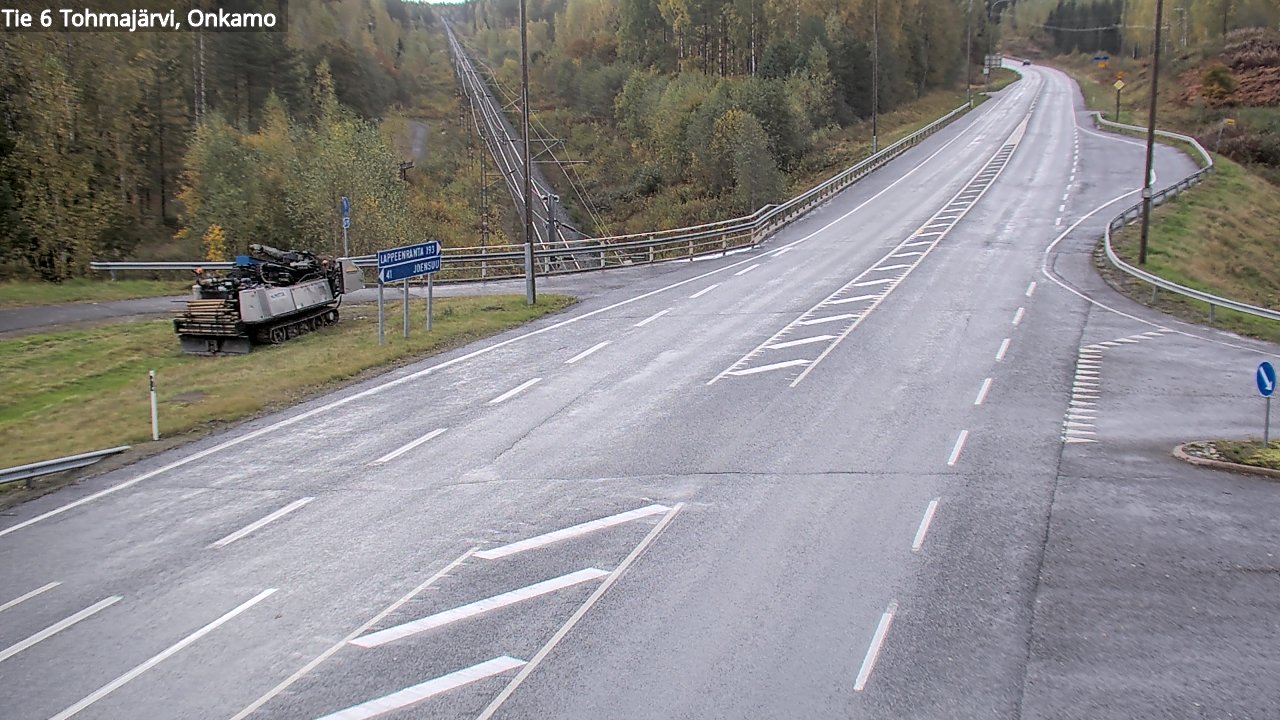 Kelikamerat Kuva Tie 6 Tohmajärvi, Onkamo, Tohmajärvi, Pohjois-Karjala