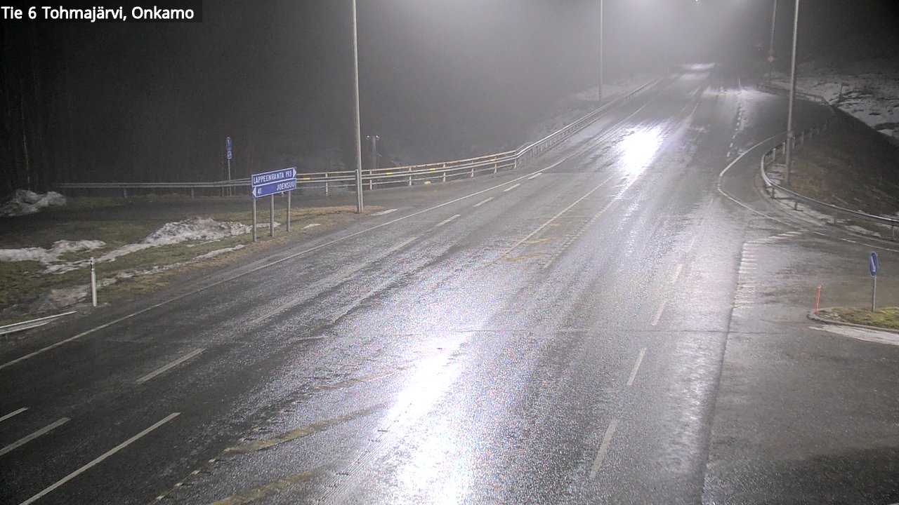 Kelikamerat Kuva Tie 6 Tohmajärvi, Onkamo, Tohmajärvi, Pohjois-Karjala