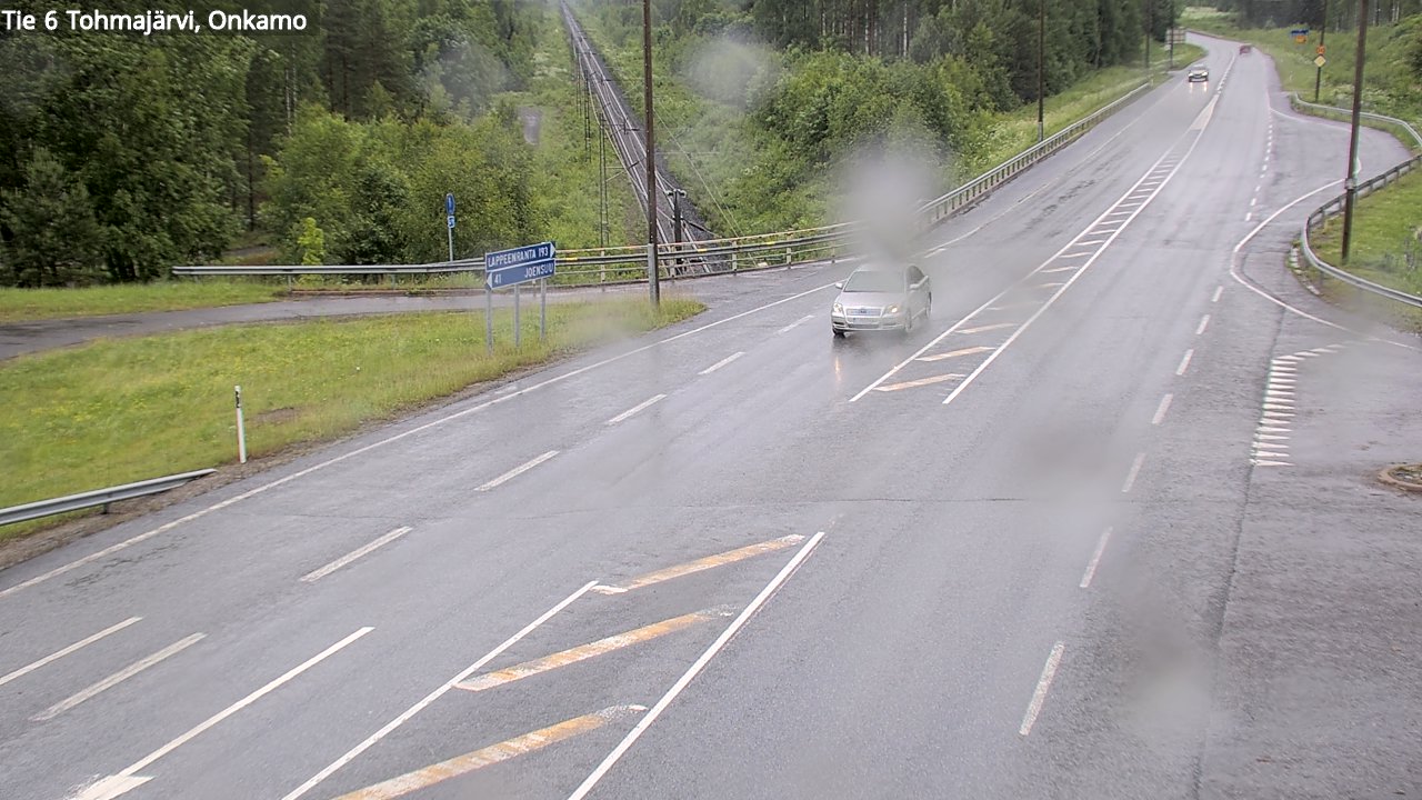 Weather Camera Image Road 6 Tohmajärvi, Onkamo, Tohmajärvi, Pohjois-Karjala