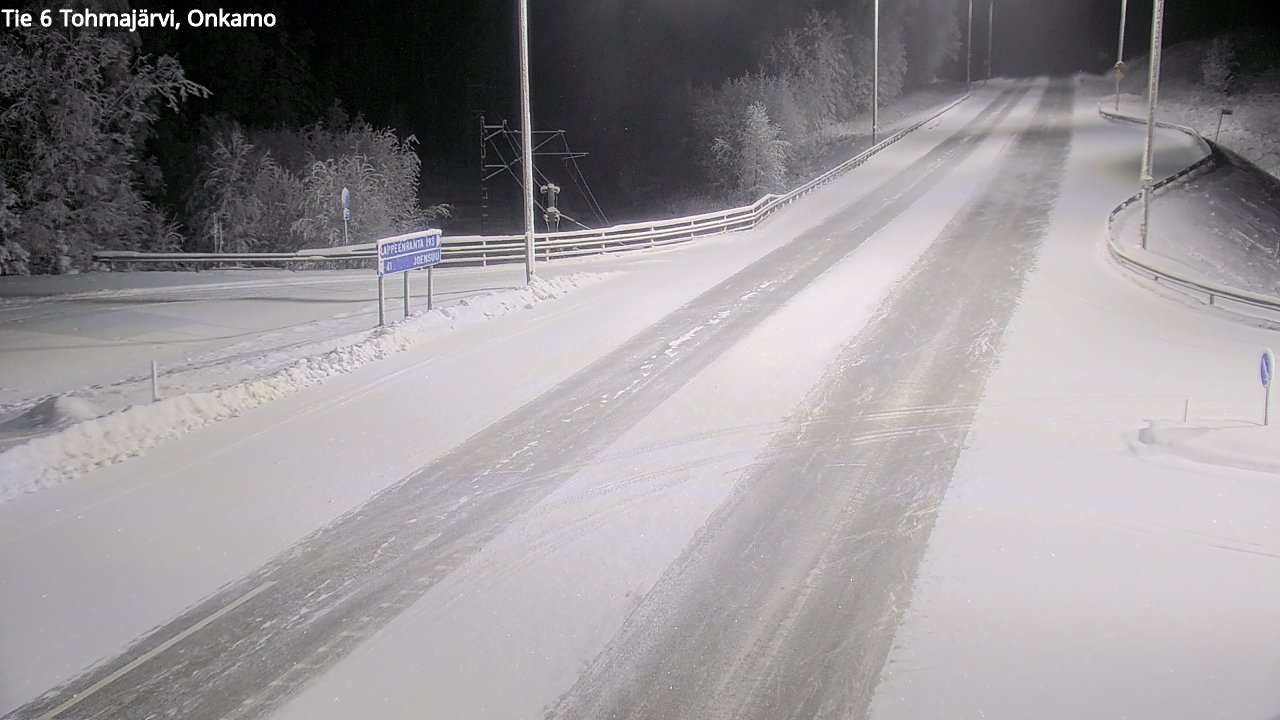Kelikamerat Kuva Tie 6 Tohmajärvi, Onkamo, Tohmajärvi, Pohjois-Karjala