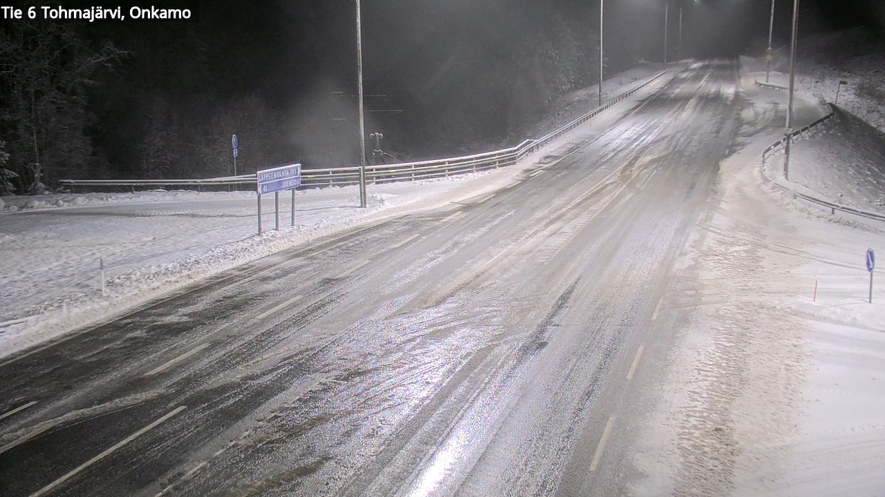 Weather Camera Image Road 6 Tohmajärvi, Onkamo, Tohmajärvi, Pohjois-Karjala