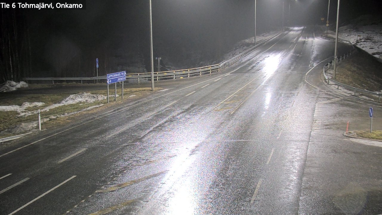 Kelikamerat Kuva Tie 6 Tohmajärvi, Onkamo, Tohmajärvi, Pohjois-Karjala
