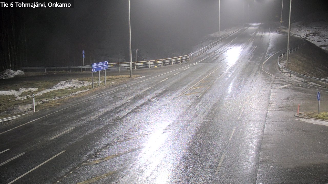 Kelikamerat Kuva Tie 6 Tohmajärvi, Onkamo, Tohmajärvi, Pohjois-Karjala