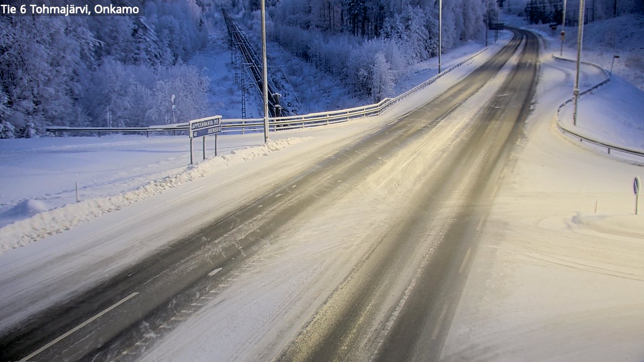 Kelikamerat Kuva Tie 6 Tohmajärvi, Onkamo, Tohmajärvi, Pohjois-Karjala