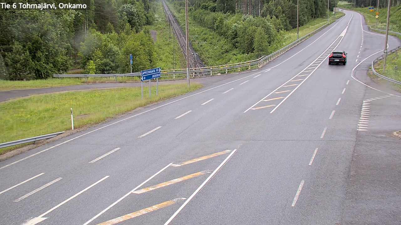 Kelikamerat Kuva Tie 6 Tohmajärvi, Onkamo, Tohmajärvi, Pohjois-Karjala
