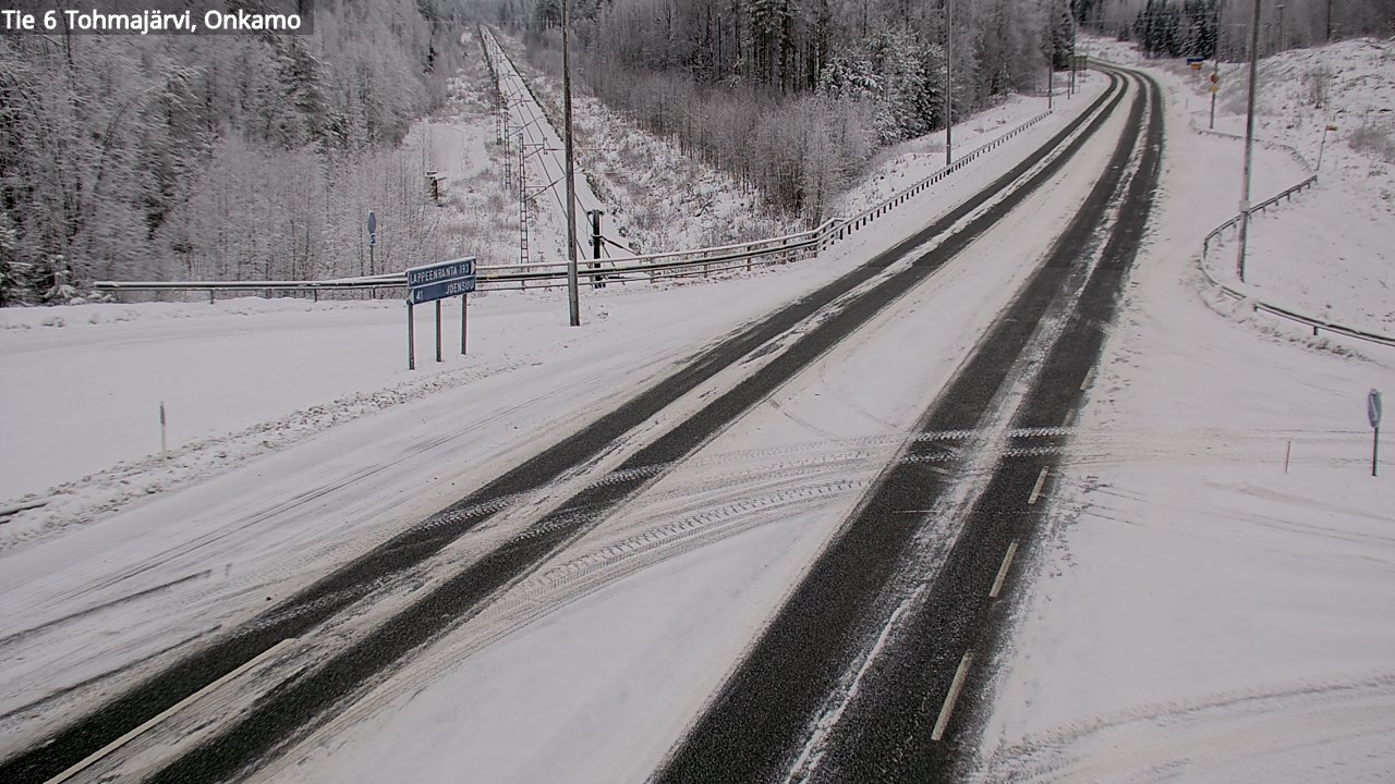 Kelikamerat Kuva Tie 6 Tohmajärvi, Onkamo, Tohmajärvi, Pohjois-Karjala