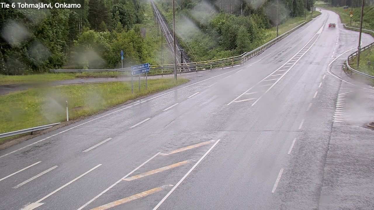 Kelikamerat Kuva Tie 6 Tohmajärvi, Onkamo, Tohmajärvi, Pohjois-Karjala