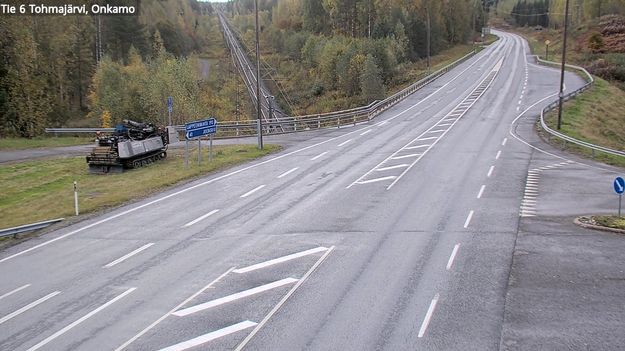 Kelikamerat Kuva Tie 6 Tohmajärvi, Onkamo, Tohmajärvi, Pohjois-Karjala