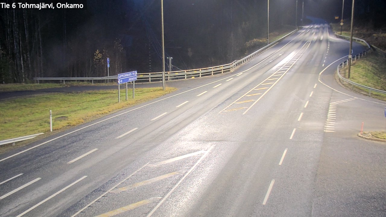 Kelikamerat Kuva Tie 6 Tohmajärvi, Onkamo, Tohmajärvi, Pohjois-Karjala