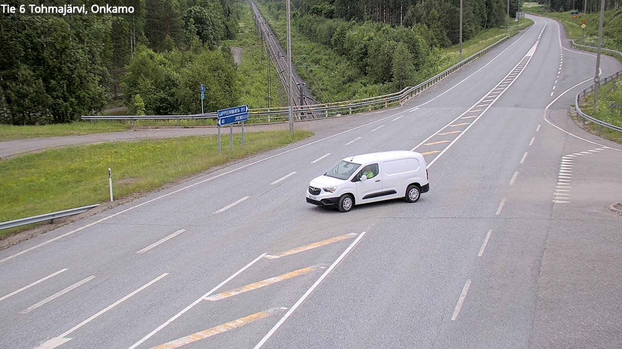 Kelikamerat Kuva Tie 6 Tohmajärvi, Onkamo, Tohmajärvi, Pohjois-Karjala