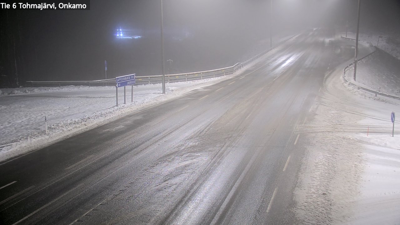 Weather Camera Image Road 6 Tohmajärvi, Onkamo, Tohmajärvi, Pohjois-Karjala