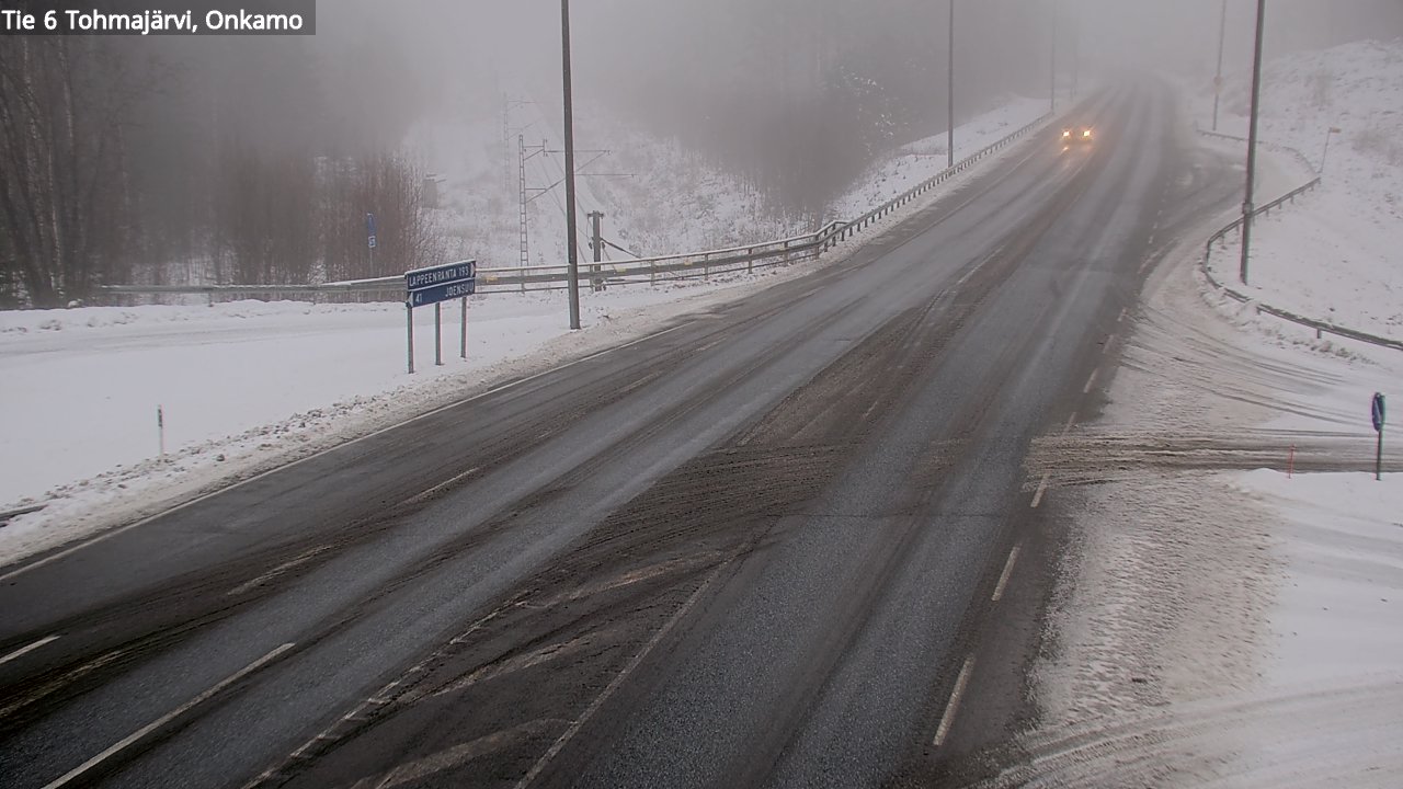 Weather Camera Image Road 6 Tohmajärvi, Onkamo, Tohmajärvi, Pohjois-Karjala