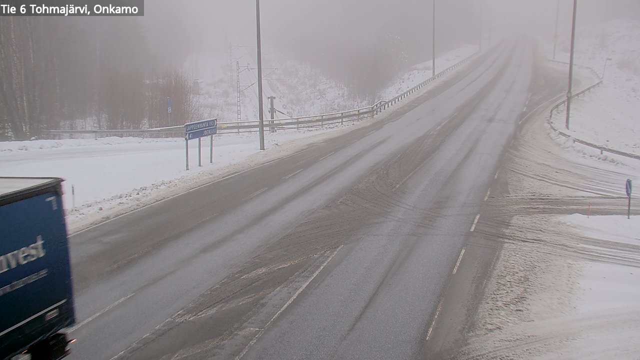 Weather Camera Image Road 6 Tohmajärvi, Onkamo, Tohmajärvi, Pohjois-Karjala
