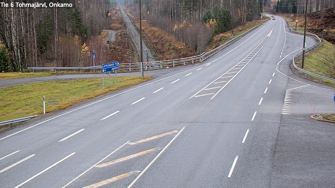 Kelikamerat Kuva Tie 6 Tohmajärvi, Onkamo, Tohmajärvi, Pohjois-Karjala