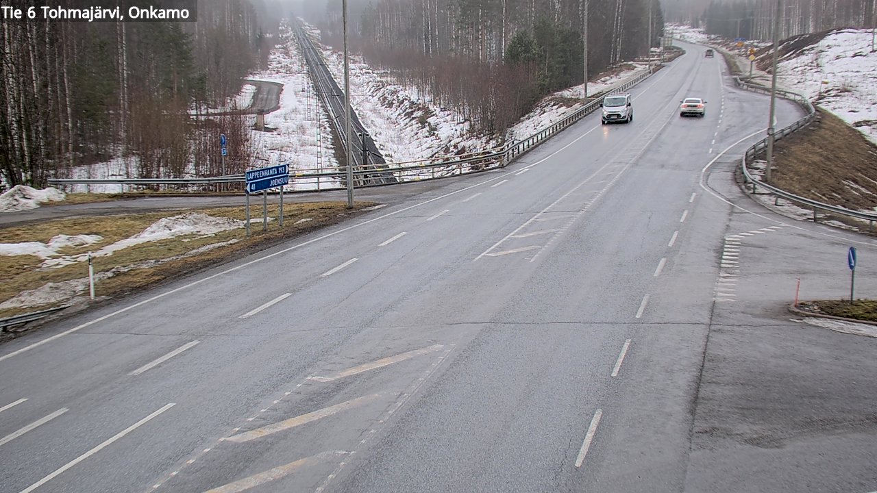 Kelikamerat Kuva Tie 6 Tohmajärvi, Onkamo, Tohmajärvi, Pohjois-Karjala