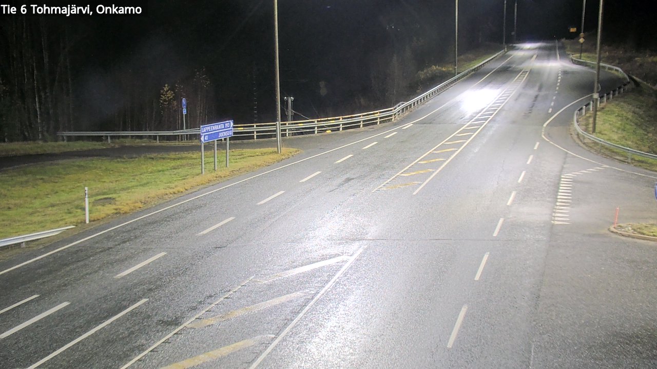 Kelikamerat Kuva Tie 6 Tohmajärvi, Onkamo, Tohmajärvi, Pohjois-Karjala