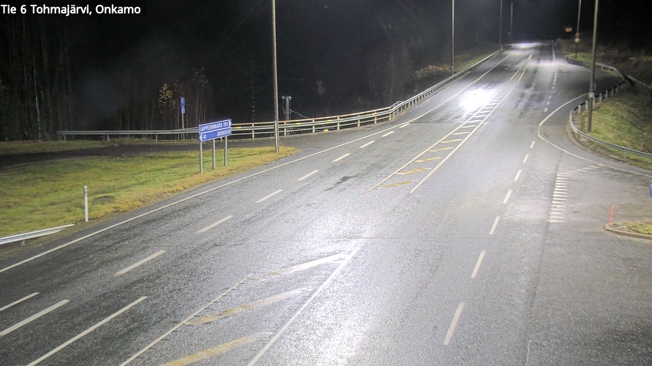 Kelikamerat Kuva Tie 6 Tohmajärvi, Onkamo, Tohmajärvi, Pohjois-Karjala