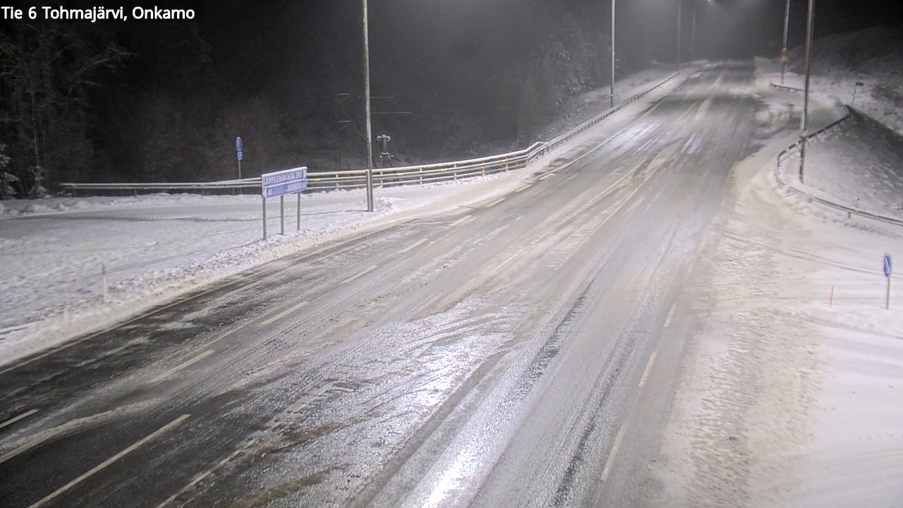 Weather Camera Image Road 6 Tohmajärvi, Onkamo, Tohmajärvi, Pohjois-Karjala
