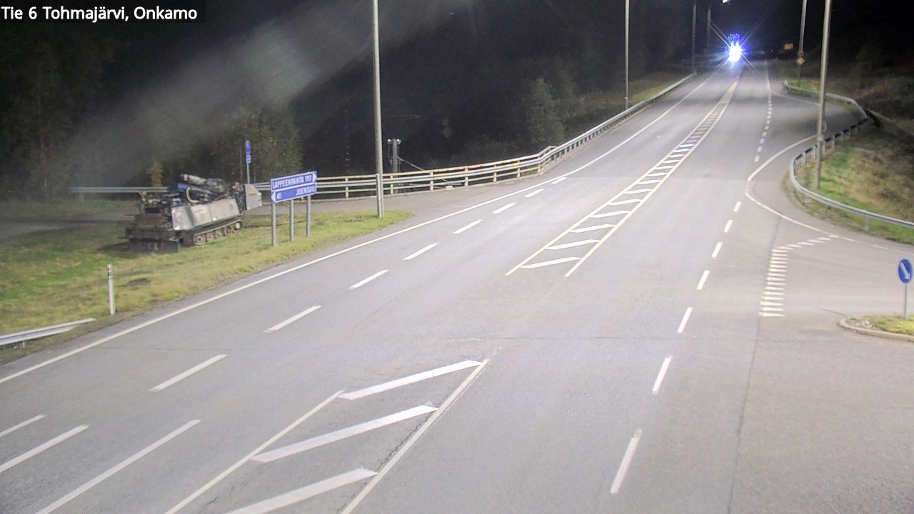 Weather Camera Image Road 6 Tohmajärvi, Onkamo, Tohmajärvi, Pohjois-Karjala