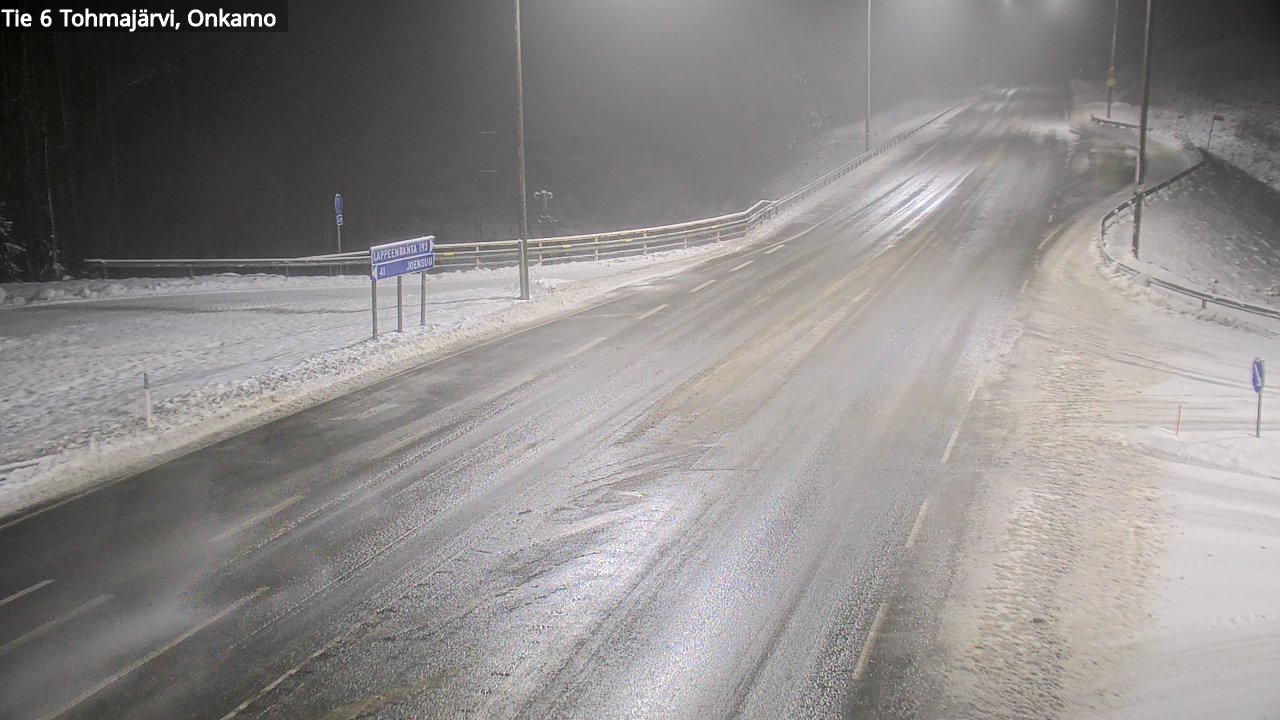 Weather Camera Image Road 6 Tohmajärvi, Onkamo, Tohmajärvi, Pohjois-Karjala