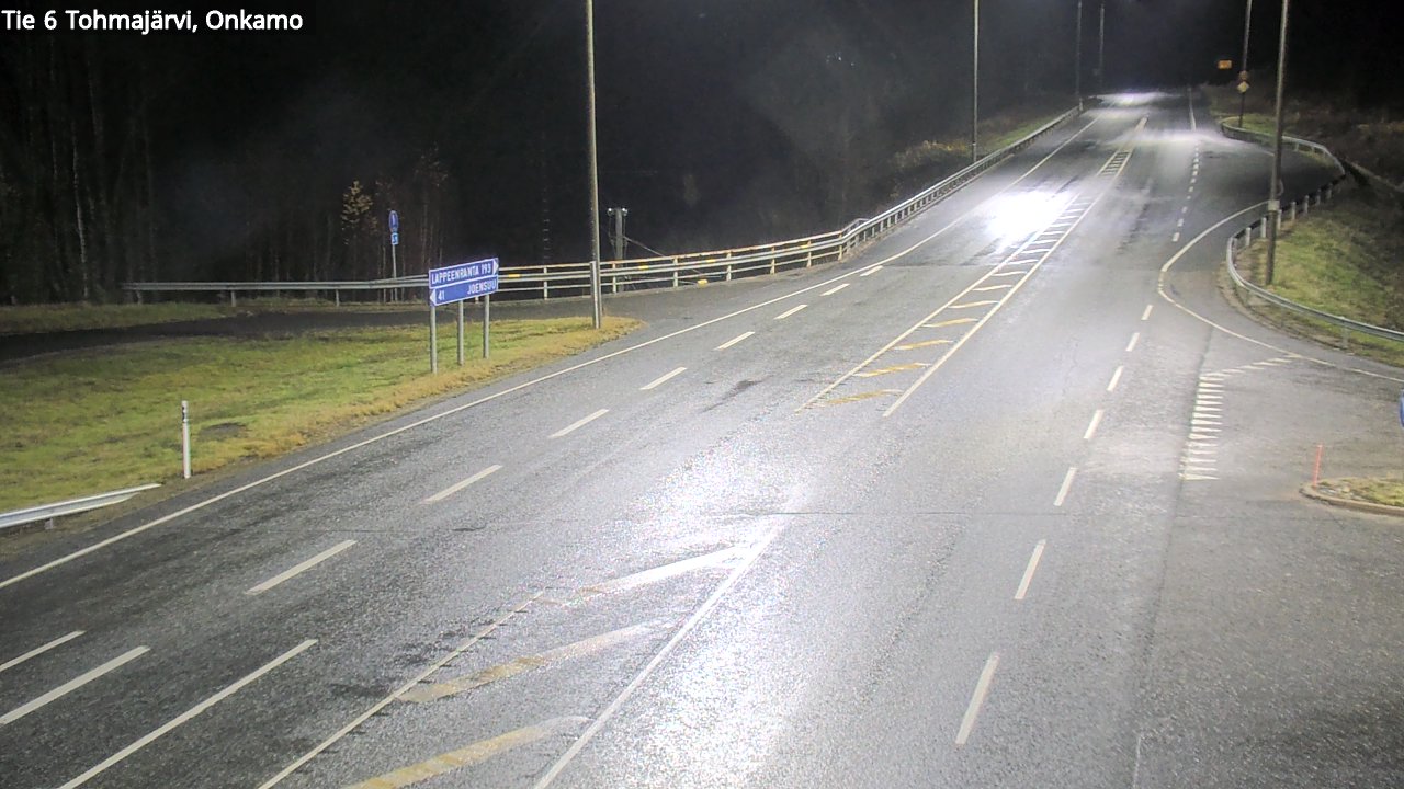 Kelikamerat Kuva Tie 6 Tohmajärvi, Onkamo, Tohmajärvi, Pohjois-Karjala