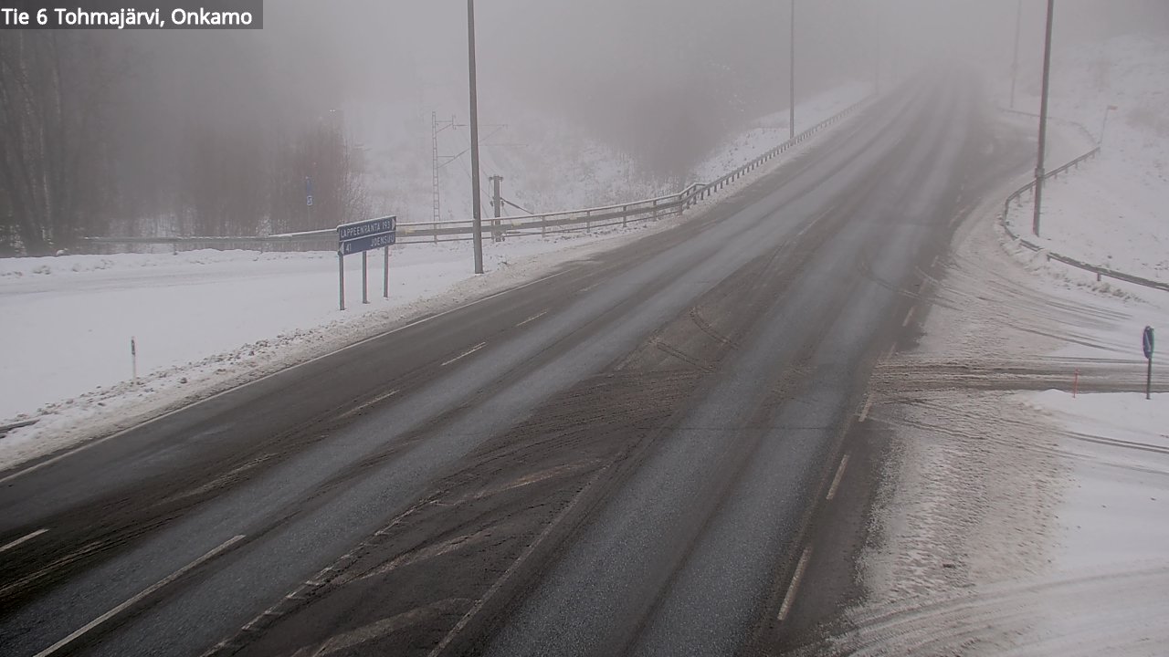 Weather Camera Image Road 6 Tohmajärvi, Onkamo, Tohmajärvi, Pohjois-Karjala