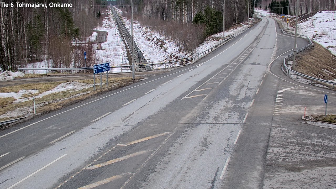 Kelikamerat Kuva Tie 6 Tohmajärvi, Onkamo, Tohmajärvi, Pohjois-Karjala