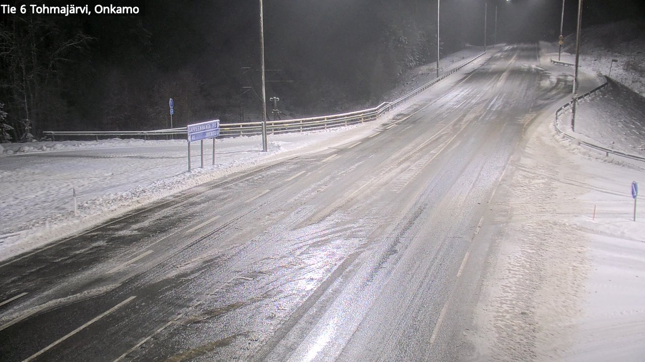 Weather Camera Image Road 6 Tohmajärvi, Onkamo, Tohmajärvi, Pohjois-Karjala
