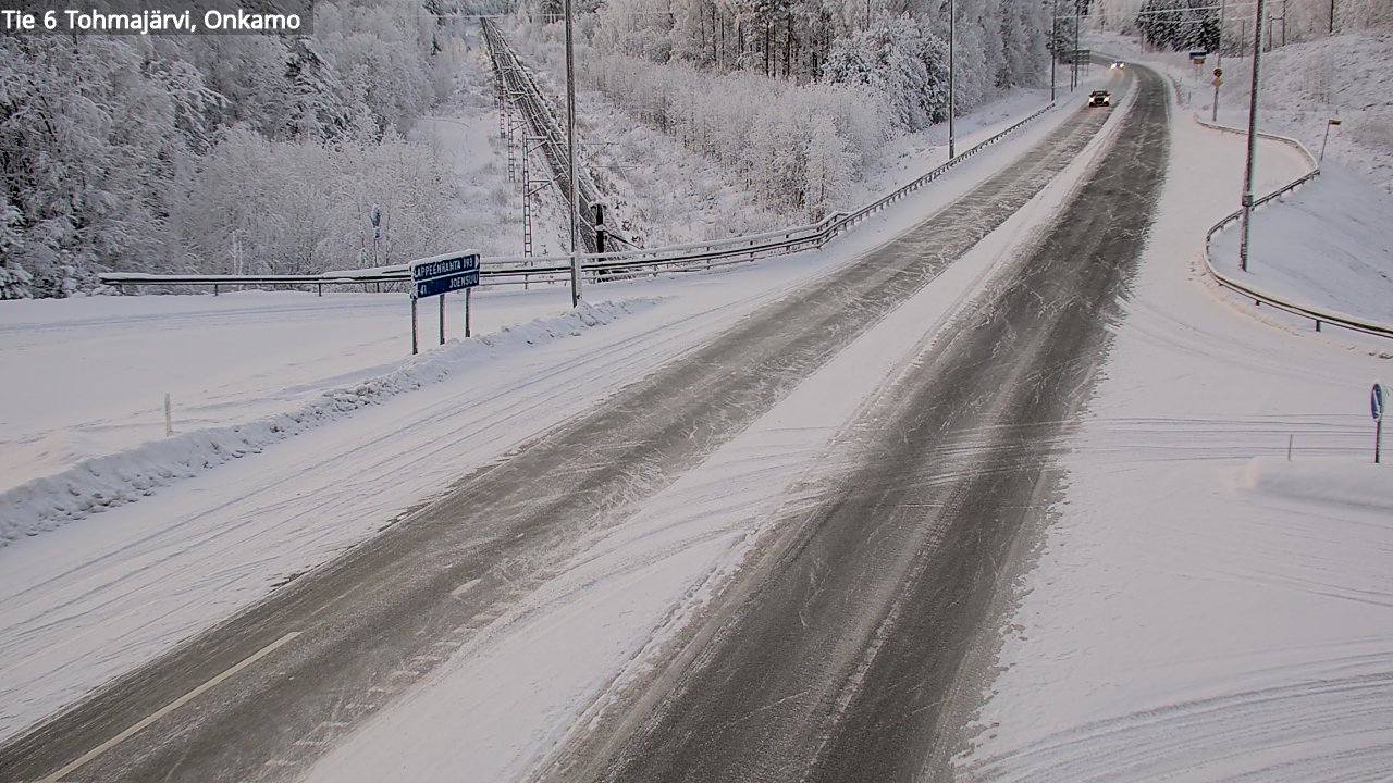 Kelikamerat Kuva Tie 6 Tohmajärvi, Onkamo, Tohmajärvi, Pohjois-Karjala