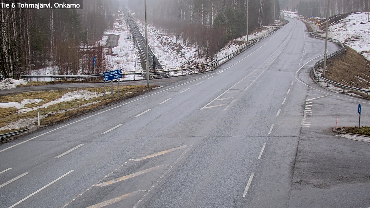 Kelikamerat Kuva Tie 6 Tohmajärvi, Onkamo, Tohmajärvi, Pohjois-Karjala