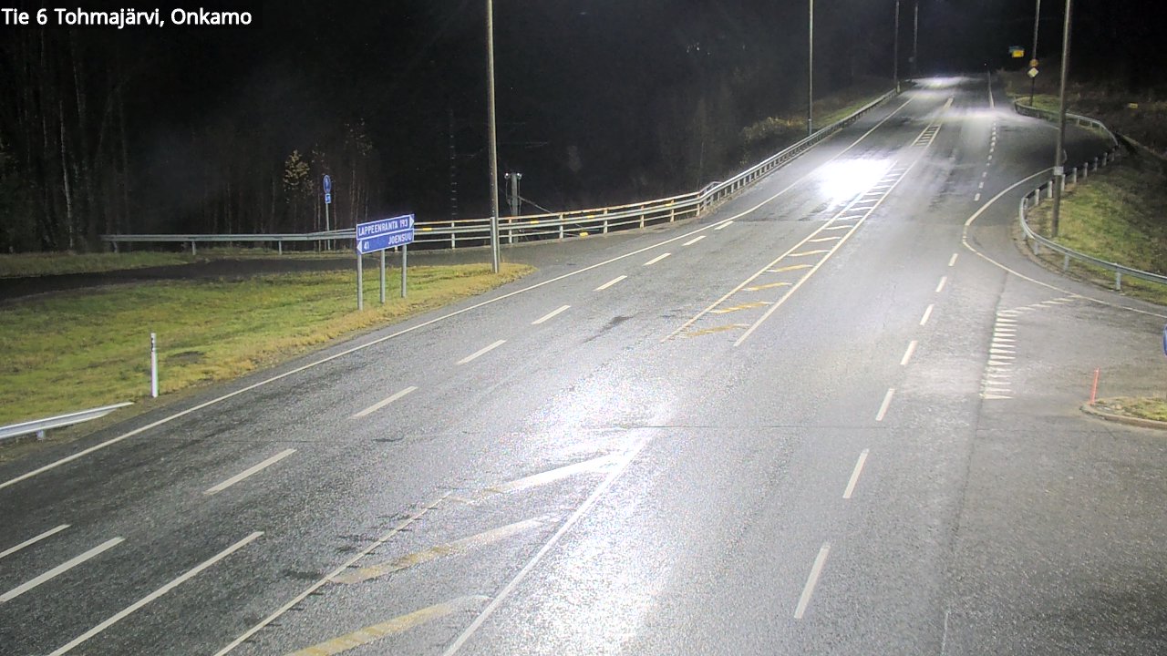 Kelikamerat Kuva Tie 6 Tohmajärvi, Onkamo, Tohmajärvi, Pohjois-Karjala