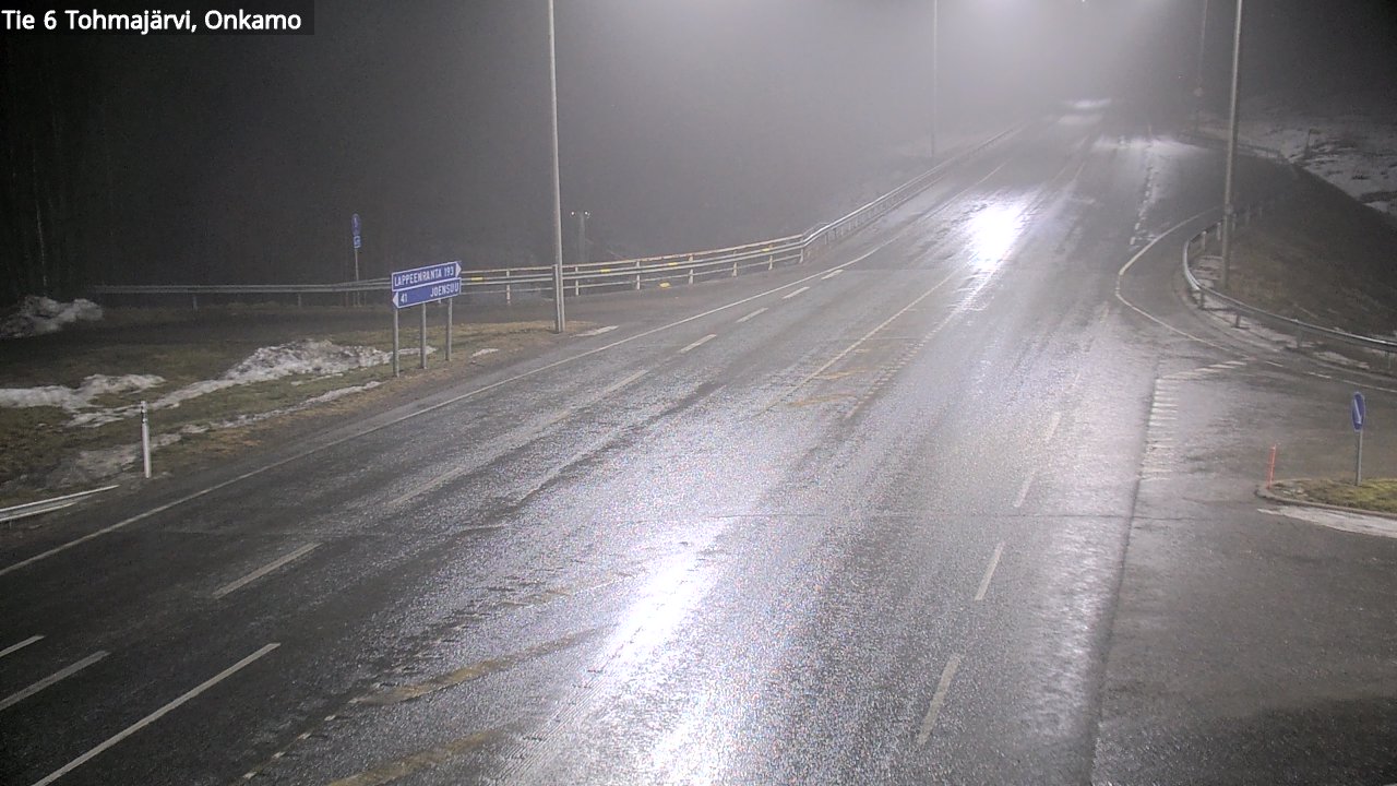 Kelikamerat Kuva Tie 6 Tohmajärvi, Onkamo, Tohmajärvi, Pohjois-Karjala