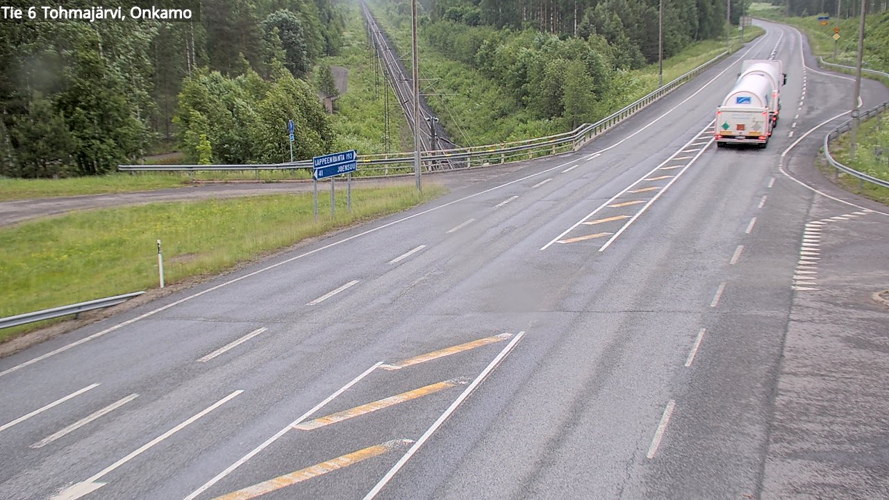 Kelikamerat Kuva Tie 6 Tohmajärvi, Onkamo, Tohmajärvi, Pohjois-Karjala