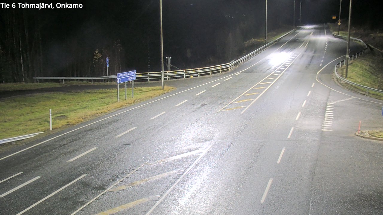 Kelikamerat Kuva Tie 6 Tohmajärvi, Onkamo, Tohmajärvi, Pohjois-Karjala