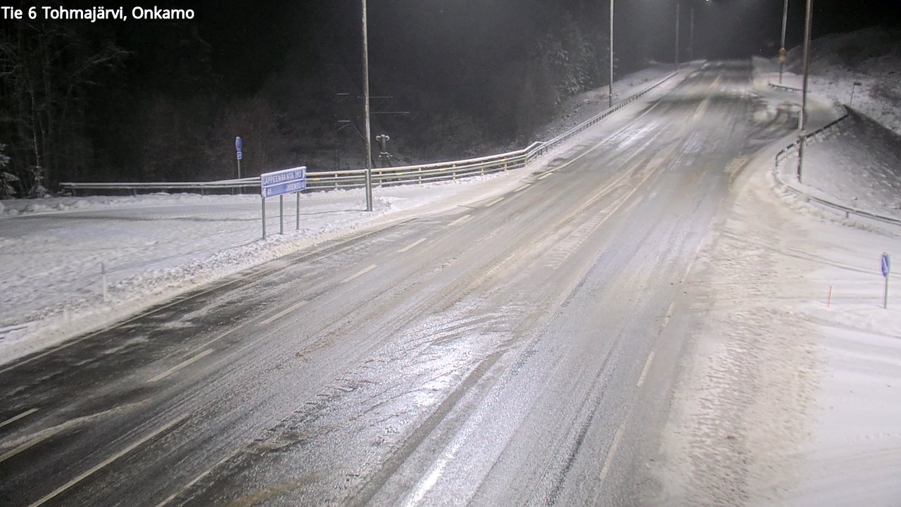 Weather Camera Image Road 6 Tohmajärvi, Onkamo, Tohmajärvi, Pohjois-Karjala