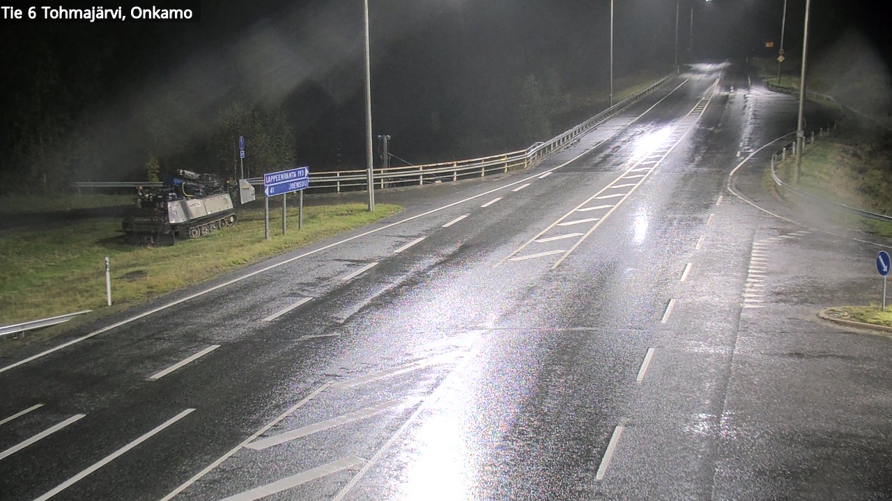 Weather Camera Image Road 6 Tohmajärvi, Onkamo, Tohmajärvi, Pohjois-Karjala