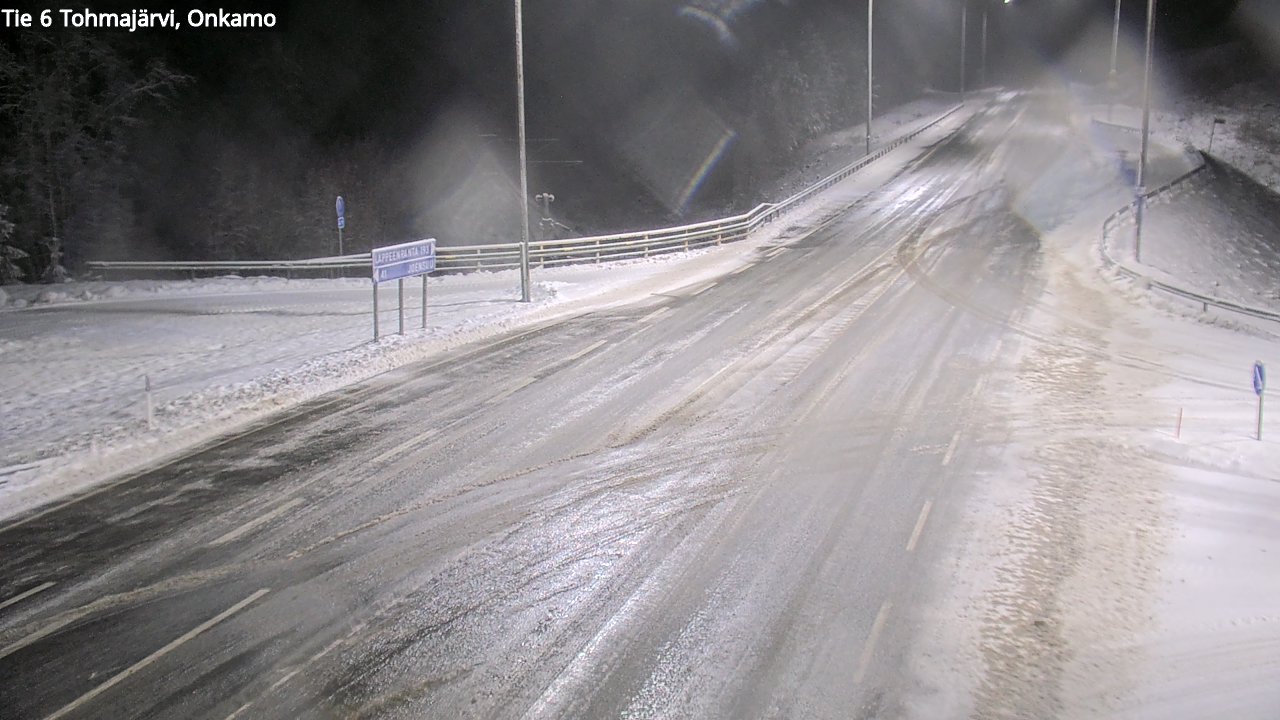 Weather Camera Image Road 6 Tohmajärvi, Onkamo, Tohmajärvi, Pohjois-Karjala