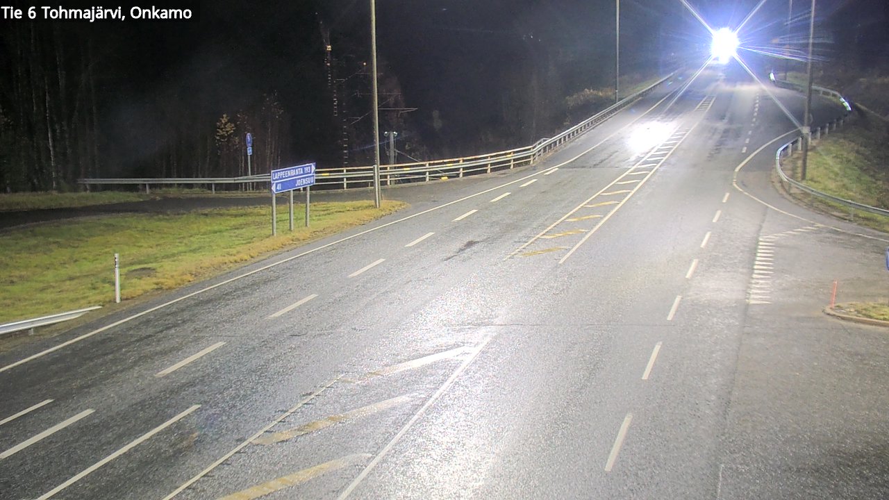 Kelikamerat Kuva Tie 6 Tohmajärvi, Onkamo, Tohmajärvi, Pohjois-Karjala