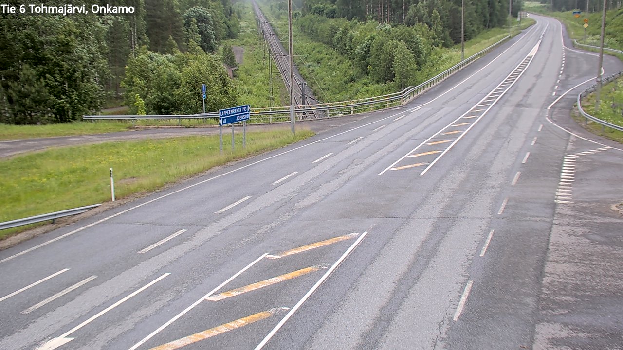 Kelikamerat Kuva Tie 6 Tohmajärvi, Onkamo, Tohmajärvi, Pohjois-Karjala