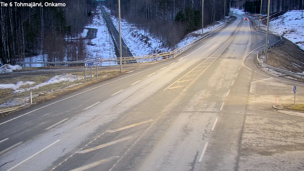 Kelikamerat Kuva Tie 6 Tohmajärvi, Onkamo, Tohmajärvi, Pohjois-Karjala