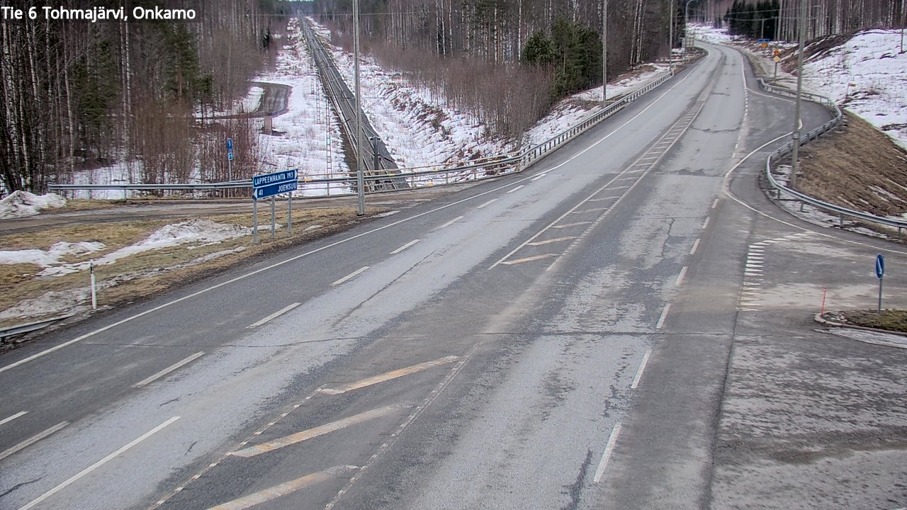 Kelikamerat Kuva Tie 6 Tohmajärvi, Onkamo, Tohmajärvi, Pohjois-Karjala
