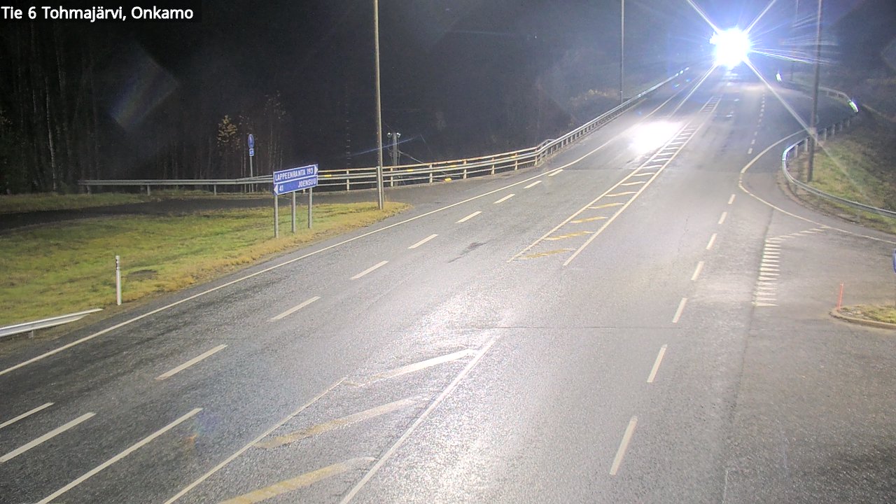 Kelikamerat Kuva Tie 6 Tohmajärvi, Onkamo, Tohmajärvi, Pohjois-Karjala